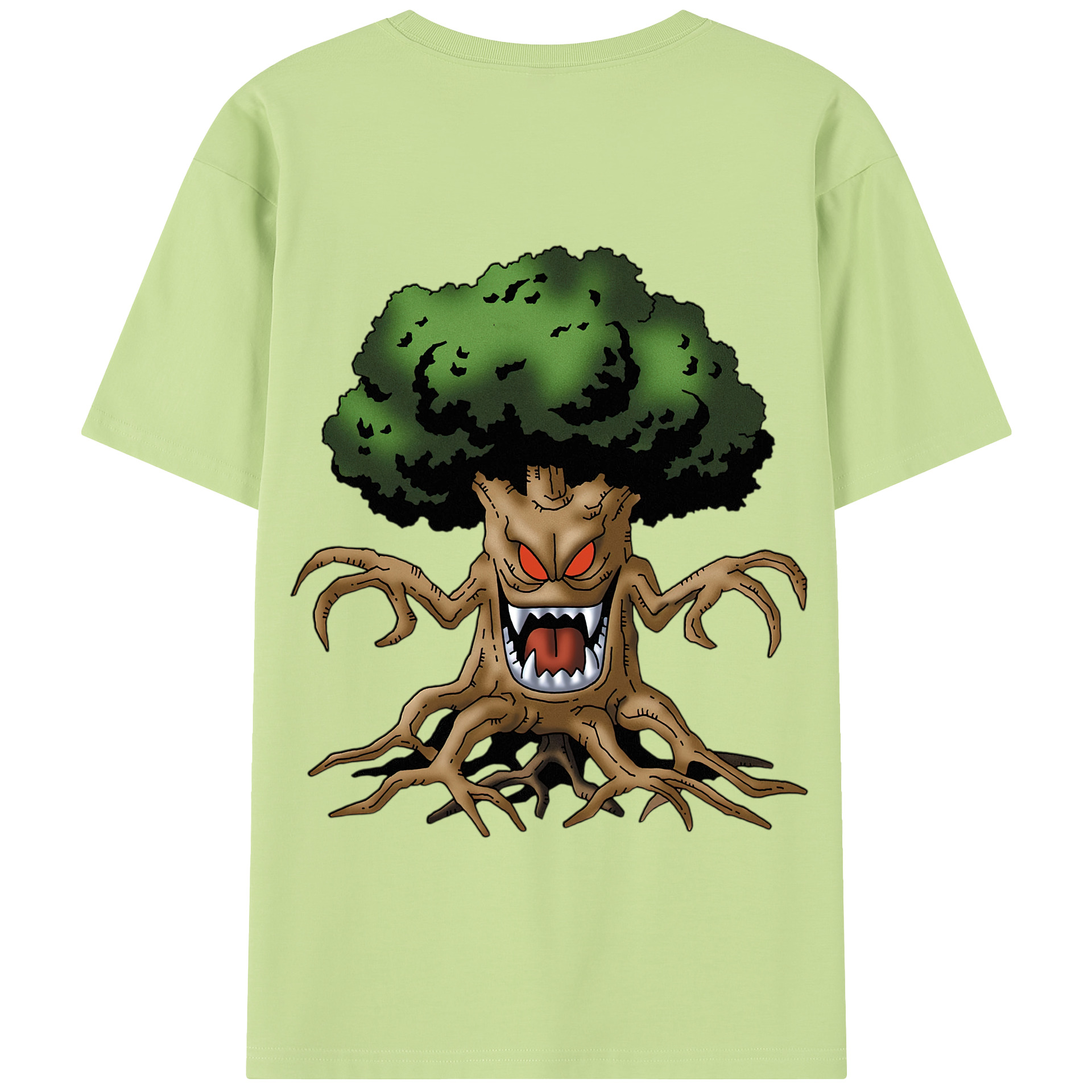 （画像用） ドラゴンクエスト Doragon Kuesuto Dragon Quest 綿100％半袖Tシャツ（背面プリント）